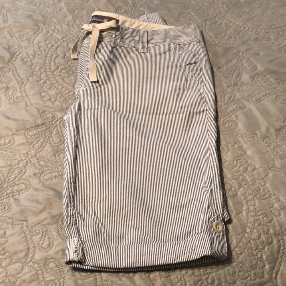 Eddie Bauer Blue/white shorts